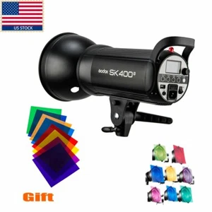 US Godox SK400II 400W Photo 2.4G X System Studio Flash Strobe Lamp Light Head - Picture 1 of 12