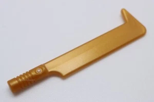 Lego 2x Pearl Gold Minifig Weapon Sword Uruk hai - Picture 1 of 1
