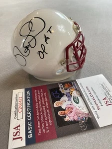 USC TROJANS- MATT LEINART AUTOGRAPH MICRO MINI HELMET 2004 HEISMAN JSA CD05452 - Picture 1 of 3