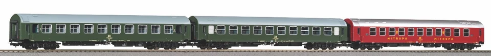 Piko 58221 / Spur H0 / 3er Set Y-Wagen D 300 DR,  Ep.IV in OVP - NEU - Bild 1 von 1