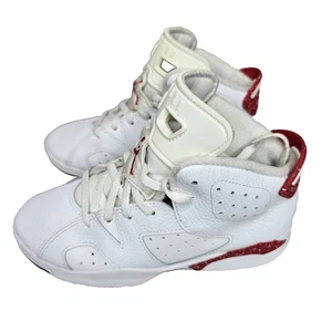 Nike Air Jordan 6 Red Oreo Shoes Kid's 2Y Retro Youth Red/White DV3605-162 - Picture 1 of 10