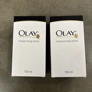 DOS LOCIONES HIDRATANTES PARA ROSTRO Y CUELLO OLAY NO GRASAS NUEVAS EN CAJA con GLICERINA ~ 2,5 OZ - Imagen 1 de 6
