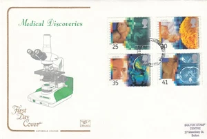 Medical Discoveries GB Cotswold FDC Bury Bolton Wigan 1994 (151672) - Picture 1 of 1