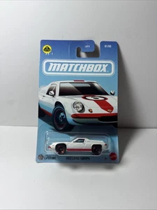 Matchbox 2025 Sports Cars 1972 Lotus Europa White 01/05 NEW  - Picture 1 of 3