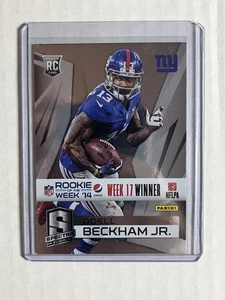 2014 Odell Beckham Spectra Week 17 Rookie - Picture 1 of 2