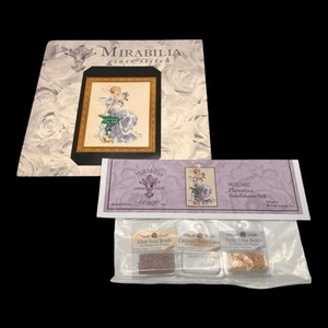 Mirabilia Cross Stitch Florentina Pattern and Embellishmen Pack MD138 Sealed NEW - Picture 1 of 8