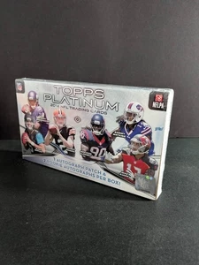 2014 Topps Platinum NFL Football Hobby Box W/ Rookie/Patch/Auto Factory Sealed - Picture 1 of 5