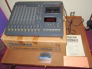 Tascam Portastudio 488 mkII 8-Track Recorder UPGRADED-8-DIRECT OUTPUTS-TESTED - Picture 1 of 10