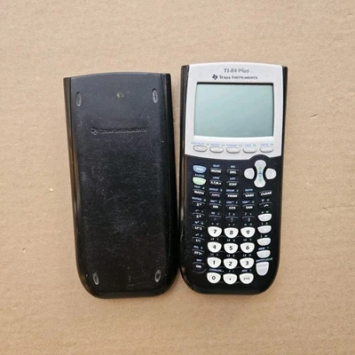 Texas Instruments TI-84 Plus Graphing Calculator w/ Cover *WORKING* - Image 1 of 4