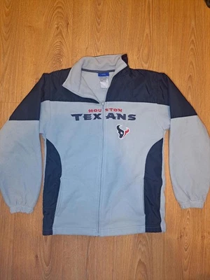Chaqueta polar NFL Reebok Houston Texans grande gris Foto 1 de 4
