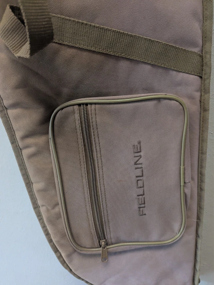 Чехол винтовки поле одиночный 48 «x 10» карман ремень через плечо тактический черный молнии - Изображение 1 из 4