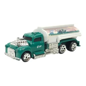 Hot Wheels Long Hauler Green Tornado Twister Tanker Truck 1999 Diecast 1:43 - Picture 1 of 11