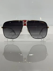 Occhiali da sole Carrera 1018S Y11 oro rosso quadrato metallo grigio sfumato - Foto 1 di 6