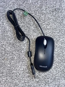 Microsoft Optical Mouse USB, Black - Picture 1 of 9