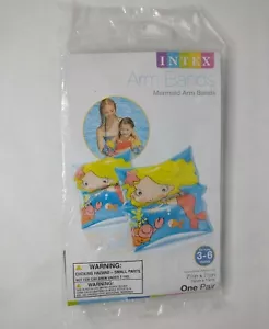 Intex Children's Inflatable Swim Arm Bands Kids Floaties Brand Mermaid 59650WL - Picture 1 of 9