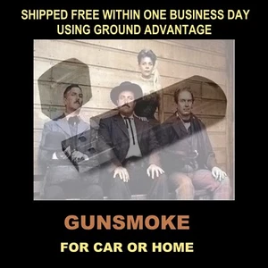 GUNSMOKE. 538 OLD-TIME RADIO ADULT WESTERNS ON A USB FLASH DRIVE FOR HOME OR CAR - Picture 1 of 4