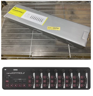 KORG nanoKONTROL2 Black Slim Line USB Midi CONTROLLER 100% Genuine Product - Image 1 of 4