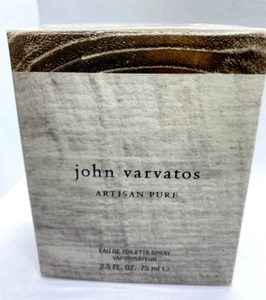 John Varvatos Artisan Pure Cologne EDT Men Spray 2.5 oz/75 ml NIB/Discontinued - Picture 1 of 4