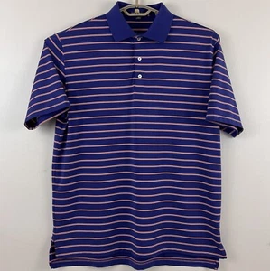 Peter Millar E4 Summer Comfort Golf Polo Mens L Stretch Wicking Shirt MF15EK15 - Picture 1 of 4