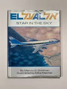 El Al Star in the Sky by Marvin G Goldman Israels Airline History Signed copy - Imagen 1 de 7