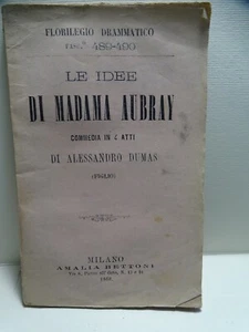 TEATRO-A. DUMAS FIGLIO-L'AMICO DELLE DONNE-COMMEDIA IN CINQUE ATTI-BARBINI 1877 - Foto 1 di 3