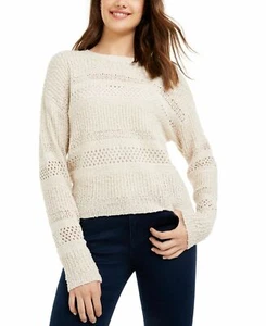 MSRP $49 Hooked Up by Iot Juniors' Stitched Sweater Size Medium NWOT - Picture 1 of 1