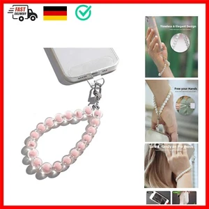 Handykette Universal, Handyanhänger, Handy Perlen Schlüsselband, Handschlaufe... - Bild 1 von 10
