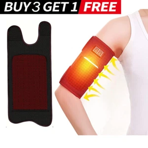 Electric Heating Pad Wrap for Brace Knee Arm Leg Heated Warmer Joint Pain Relief - Picture 1 of 17