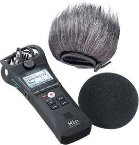 Zoom H1N & H1 Recorder Foam Outdoor Deadcat & Foam Pop Filter & Furry Windscreen - Picture 1 of 6