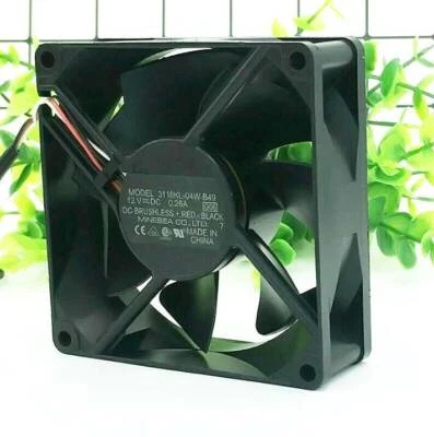 For NMB 3110KL-04W-B49 FAN 12V 0.26A 80*80*25mm 3pin - Image 1 of 3