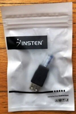 INSTEN Male USB Type A / MALE RJ45 Ethernet Connector Plug Brand New Adapter - Image 1 of 2