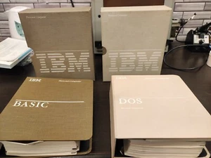 MANUALI E SOFTWARE DOS E BASIC IBM - Imagen 1 de 5