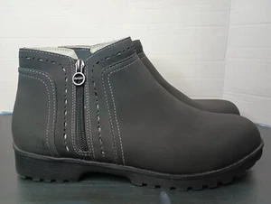 Jsport by Jambu Jenna Stiefeletten Damen 11 schwarz Memory Foam wasserdicht vegan - Bild 1 von 10