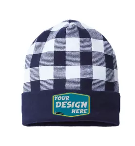Gorro a Cuadros CAP AMERICA Personalizado Unisex Hecho en EE. UU. - Imagen 1 de 13