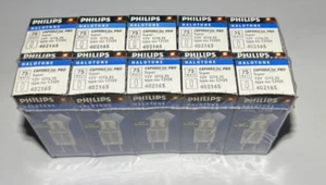Philips Halotone 75w Bulbs 10 Pack Capsule Line Pro 12V GY6.35 402165 UV Block - Picture 1 of 7