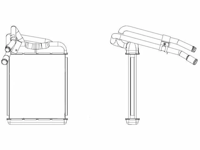 For 1995-1997 Chevrolet Blazer Heater Core Front TYC 96267SQ 1996 Foto 1 de 2