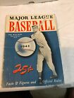 1943 Dell Facts, Figures, and Official Rules Book - Ted Williams cover
