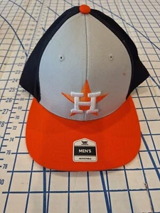 NWT Houston Astros Gray Orange Navy Fan Favorite SnapBack Cap Embroidered Logo - Picture 1 of 4