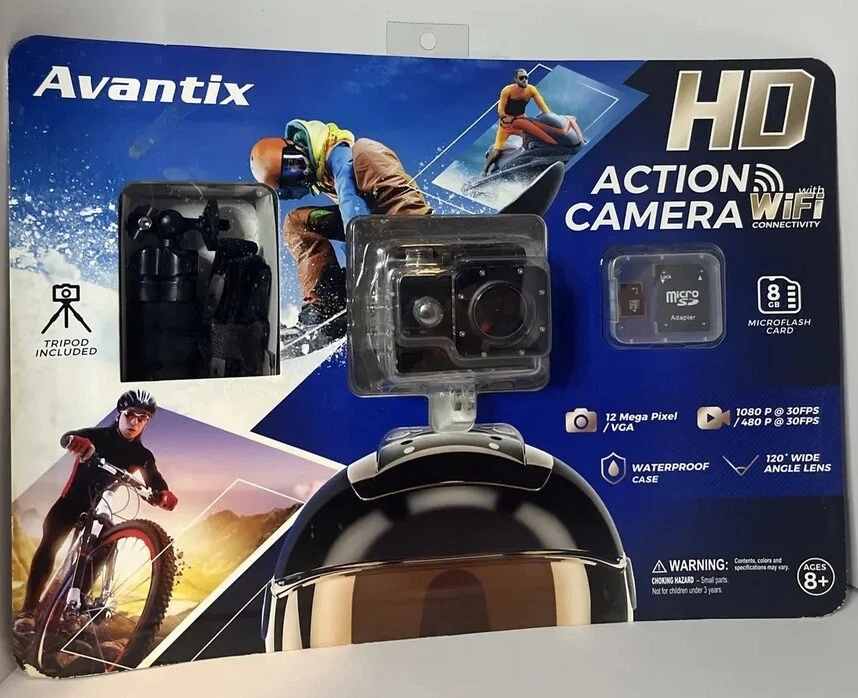 Avantix 14001 HD Action Camera With Wi-fi Accessories Included - Image 1 of 4