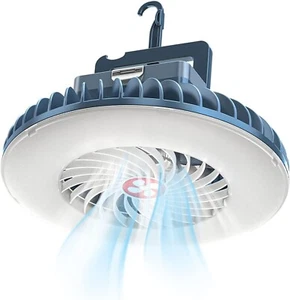 Ventilator Campinglampe LED Laterne Lampe Licht für Outdoor Indoor Zelt B121 - Bild 1 von 6