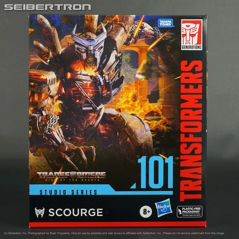 SCOURGE Transformers Studio Series 101 Rise Beasts Leader TF7 Hasbro 2023 New Cover
