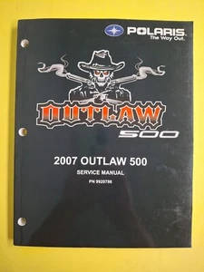 2007 Polaris OEM Outlaw 500 Service Manual P/N 9920786 - Picture 1 of 4
