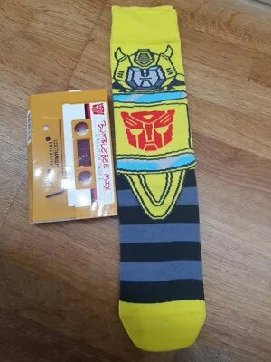  Transformers Bumblebee Socks Rare Loot Crew 6-10 - Image 1 of 3