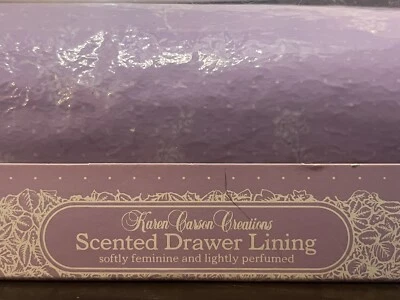 Forro de cajón perfumado de colección Karen Carson Creations Polyfab -17,5" púrpura floral Foto 1 de 4