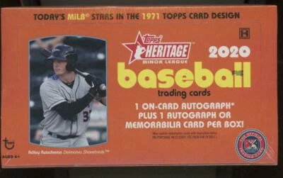 2020 TOPPS  HERITAGE MINORS LOT RC - Image 1 of 2