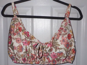 NEU Old Navy Schwimmen Bikini Oberteil Damen Übergröße 2X Schlüsselloch zum Binden verstellbare Träger - Bild 1 von 7