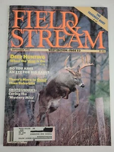 Field & Stream Magazine September 1990 Deer Hunting The Toughest Hunt Quail Bass - Imagen 1 de 9