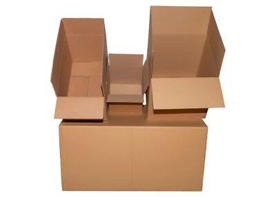 PAKET.AG Faltkarton einwellig Versandkarton Verpackung Schachtel Karton Standardkarton