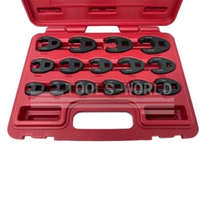 Crowfoot Wrench Metric Set (15 PCS) - Picture 1 of 1