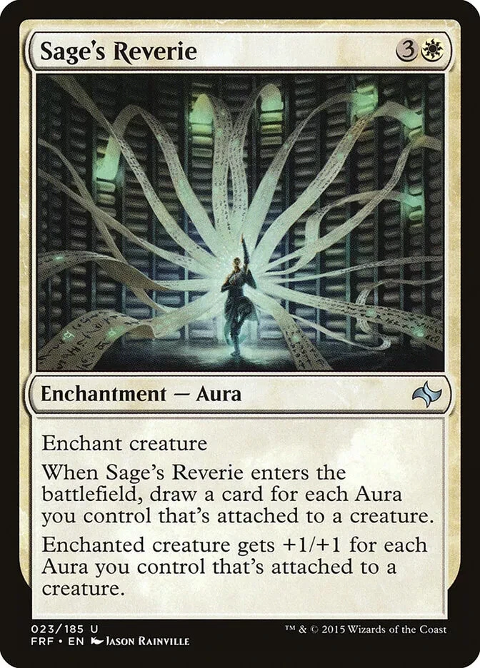 1x SAGE'S REVERIE - Fate Reforged - MTG - Magic the Gathering - Image 1 of 1
